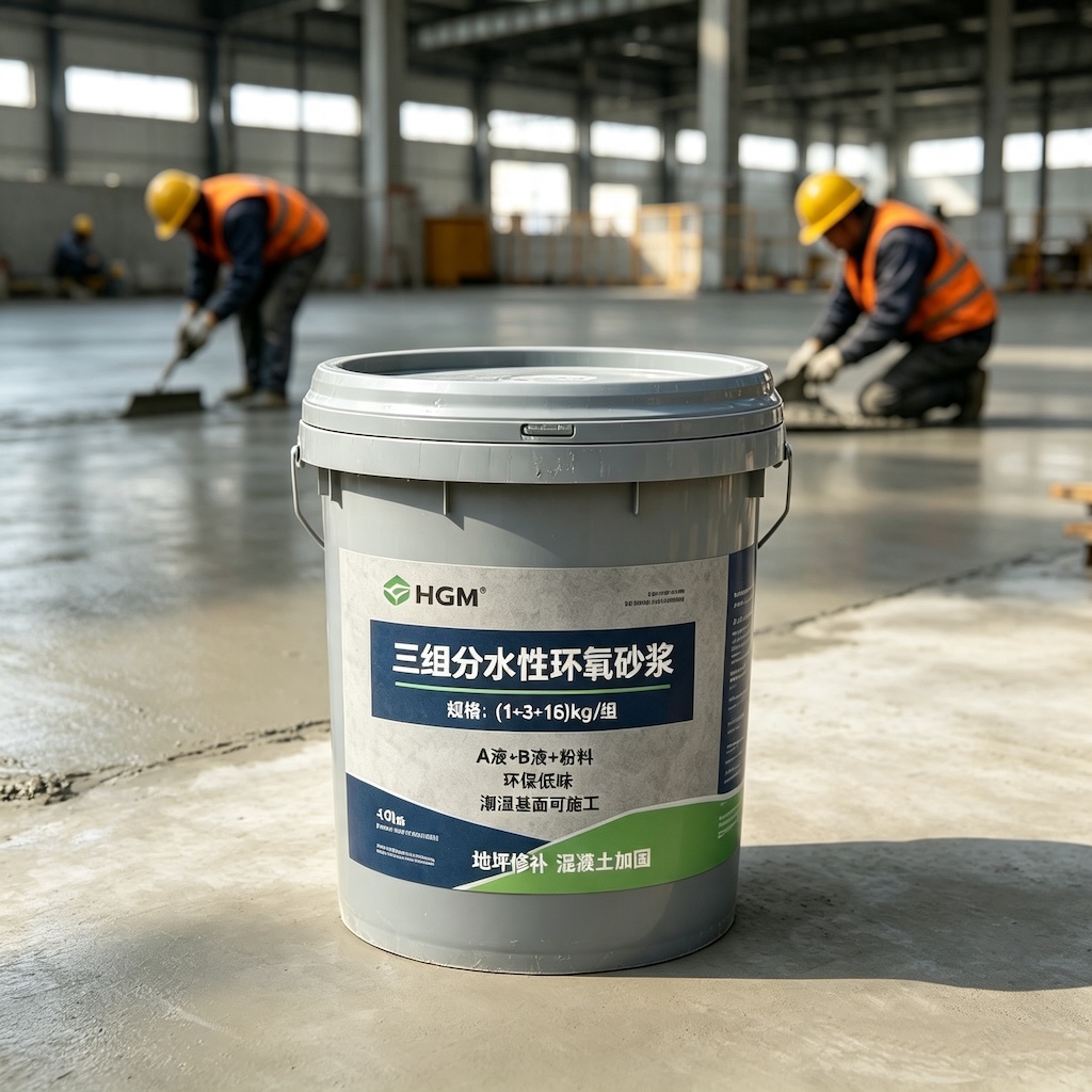 公主岭三组份水性环氧砂浆